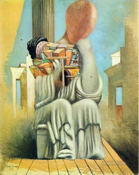 Abstracto famoso Painting - los juegos terribles 1925 Giorgio de Chirico Surrealismo